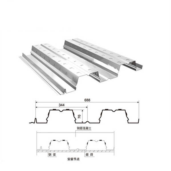 YX76-344-688开口楼承板