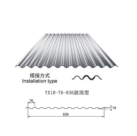 YX18-76-836小波纹彩钢板