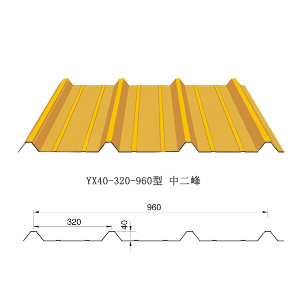 YX40-320-960彩钢板